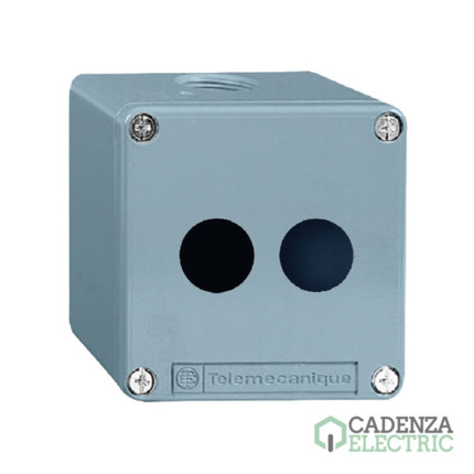 Compra Harmony XAP, XB2 SL - Estación de control vacía de fundición - xapm - ø 22 - aleación de zinc - 2 orificios - posiciones vertical ref. XAPM1202 Schneider Electric al mejor precio | Cadenza Electric