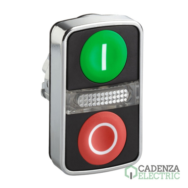 Harmony XB4 - Boton de presion metalico ref. ZB4BW7A3741 Schneider Electric
