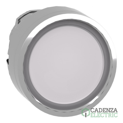 Compra Harmony XB4 - Cabeza pulsador luminoso led rasante blanco ref. ZB4BW313 Schneider Electric al mejor precio | Cadenza Electric