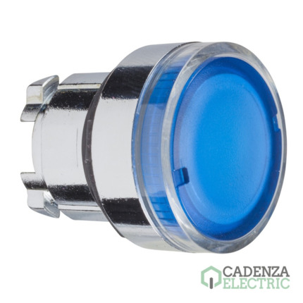 Compra Harmony XB4 - Cabeza pulsador luminoso rasante azul ref. ZB4BW36 Schneider Electric al mejor precio | Cadenza Electric