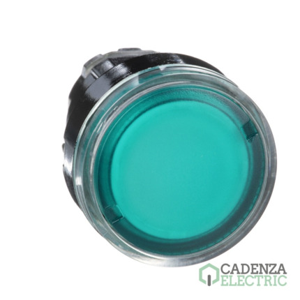 Compra Harmony XB4 - Cabeza pulsador luminoso rasante ba9s verde ref. ZB4BW33 Schneider Electric al mejor precio | Cadenza Electric