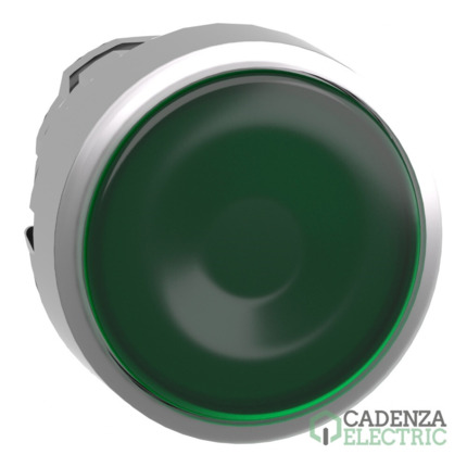 Compra Harmony XB4 - Cabeza pulsador luminoso rasante led verde ref. ZB4BW333 Schneider Electric al mejor precio | Cadenza Electric
