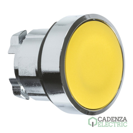 Compra Harmony XB4 - Cabeza pulsador rasante amarillo ref. ZB4BA5 Schneider Electric al mejor precio | Cadenza Electric