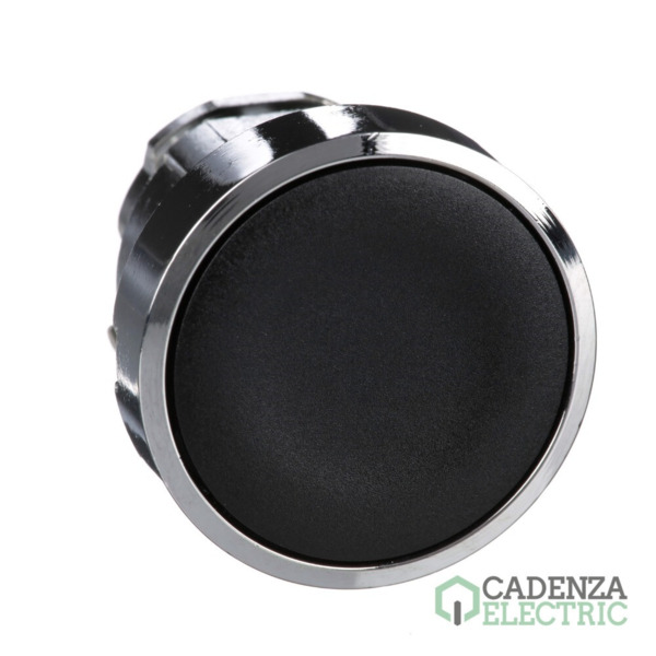 Harmony XB4 - Cabeza pulsador rasante negro ref. ZB4BA2 Schneider Electric