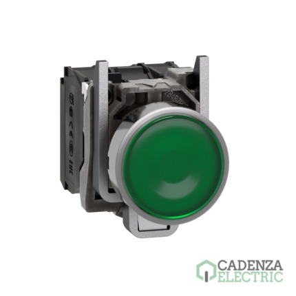 Compra Harmony XB4 - Pulsador luminoso led 24v na+nc verde ref. XB4BW33B5 Schneider Electric al mejor precio | Cadenza Electric