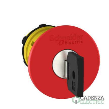 Compra Harmony XB5 - Cabeza parada de emergencia, plástico, seta roja Ø40, liberación mediante llave ref. ZB5AS944 Schneider Electric al mejor precio | Cadenza Electric