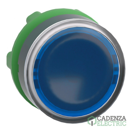 Compra Harmony XB5 - Cabeza pulsador luminoso led rasante azul ref. ZB5AW363 Schneider Electric al mejor precio | Cadenza Electric