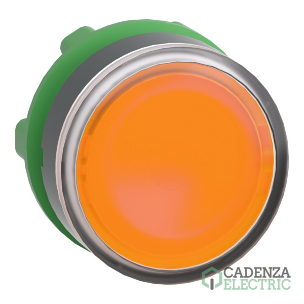 Harmony XB5 - Cabeza pulsador luminoso rasante led amarillo ref. ZB5AW353 Schneider Electric
