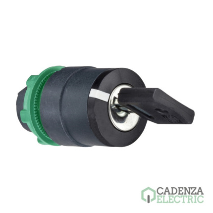 Compra Harmony XB5 - Cabeza selector 2posiciones con llave ref. ZB5AG2 Schneider Electric al mejor precio | Cadenza Electric