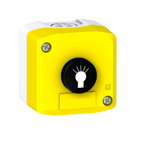 hoistway box XAL-F for lift inspection - 1 flush pushbutton - 1 NO + 1 NC ((*)) ref. XALFKA2535 Schneider Electric [PLAZO 8-15 D