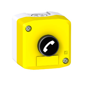 hoistway box XAL-F for lift inspection - 1 flush pushbutton - 2NO ((*)) ref. XALFKA2523 Schneider Electric [PLAZO 3-6 SEMANAS]
