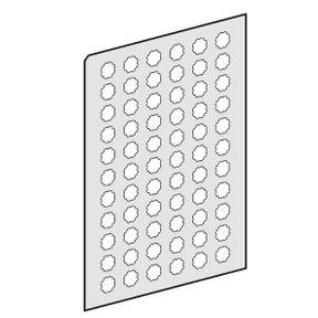 Hoja de 66 etiquetas sin marcar autoadhesivas ref. ZBY1101 Schneider Electric [PLAZO 3-6 SEMANAS]