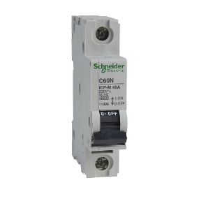 ICP-M C60N interruptor automático magnetotérmico 1P - 45A - 6kA - 230/400 V ref. 11899 Schneider Electric [PLAZO 3-6 SEMANAS]