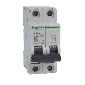 ICP-M C60N interruptor automático magnetotérmico 1P + N - 7.5A - 6kA - 230 V ref. 11910 Schneider Electric [PLAZO 3-6 SEMANAS]