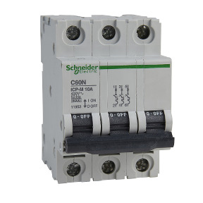 ICP-M C60N interruptor automático magnetotérmico 3P - 10A - 6kA - 400 V ref. 11953 Schneider Electric [PLAZO 3-6 SEMANAS]