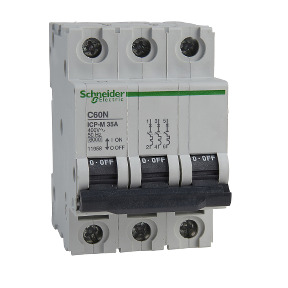 ICP-M C60N interruptor automático magnetotérmico 3P - 35A - 6kA - 400 V ref. 11958 Schneider Electric [PLAZO 3-6 SEMANAS]