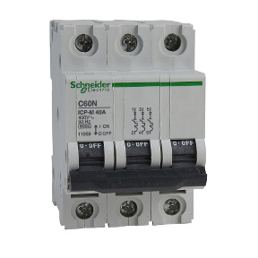 ICP-M C60N interruptor automático magnetotérmico 3P - 40A - 6kA - 400 V ref. 11959 Schneider Electric [PLAZO 3-6 SEMANAS]
