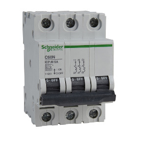 ICP-M C60N interruptor automático magnetotérmico 3P - 5A - 6kA - 400 V ref. 11951 Schneider Electric [PLAZO 3-6 SEMANAS]
