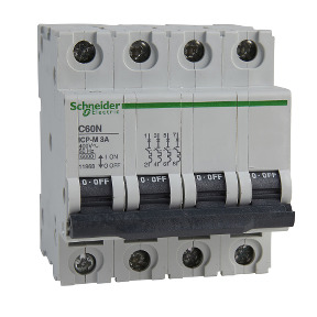 ICP-M C60N interruptor automático magnetotérmico 4P - 3A - 6kA - 400 V ref. 11968 Schneider Electric [PLAZO 3-6 SEMANAS]