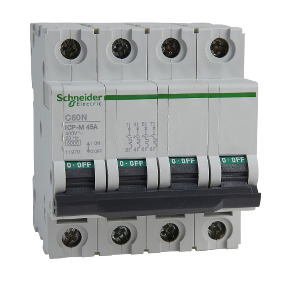 ICP-M C60N interruptor automático magnetotérmico 4P - 45A - 6kA - 400 V ref. 11979 Schneider Electric [PLAZO 3-6 SEMANAS]