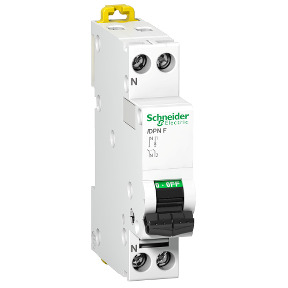 iDPN - Interruptor automático magnetotérmico - iDPN F - 1P + N - 1A - curva C ref. A9N21638 Schneider Electric [PLAZO 3-6 SEMANA