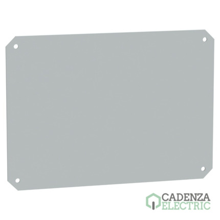 Compra Insulating polyester mounting plate for PLS box 27x36cm ref. NSYPMA2736G Schneider Electric al mejor precio | Cadenza Electric