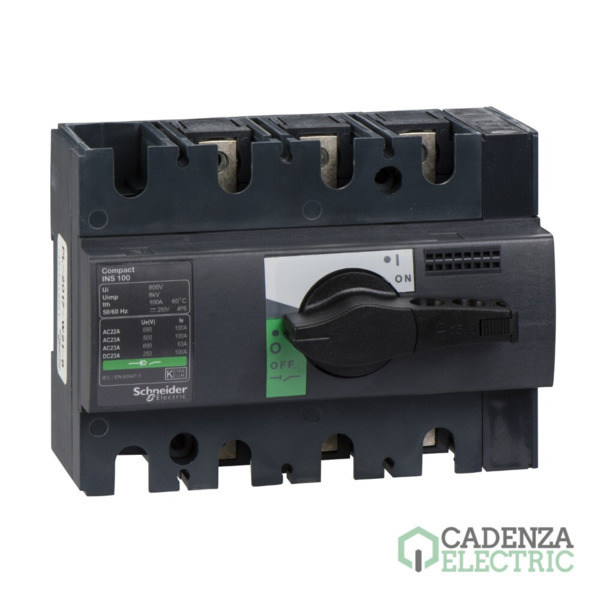 INTERPACT INS100 3P ref. 28908 Schneider Electric