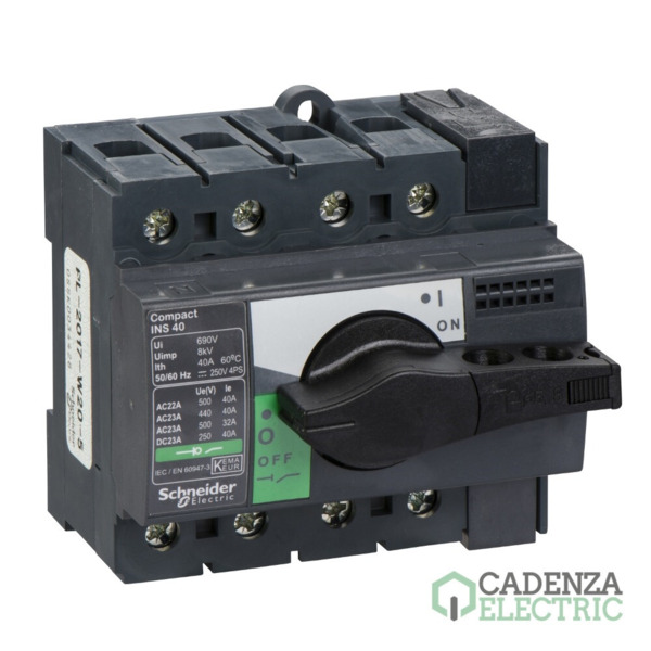 INTERPACT INS40 4P ref. 28901 Schneider Electric
