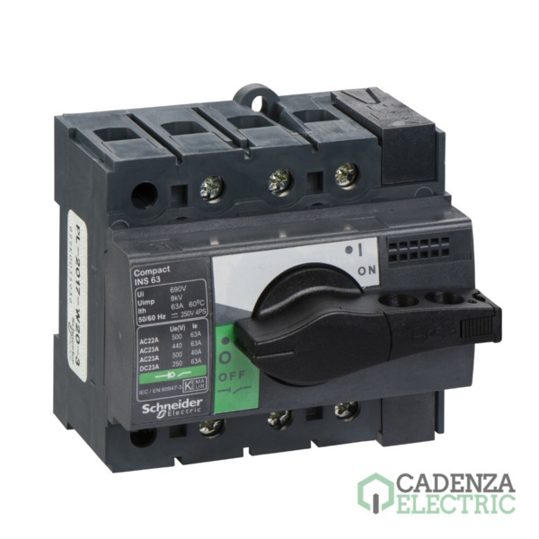 INTERPACT INS63 3P ref. 28902 Schneider Electric
