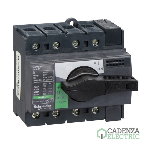 INTERPACT INS63 4P ref. 28903 Schneider Electric