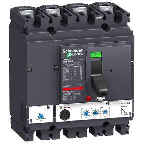 Interruptor automático Compact NSX100F - Micrologic 2.2 - 100 A - 4 polos 4R ref. LV429780 Schneider Electric