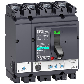 Interruptor automático Compact NSX100HB1 - Micrologic 2.2 - 40 A - 4 polos 4R ref. LV433301 Schneider Electric [PLAZO 3-6 SEMANA