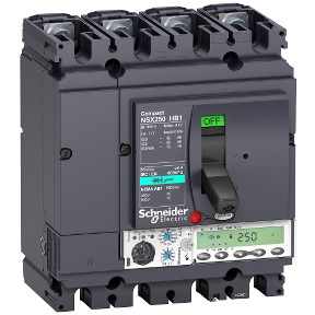Interruptor automático Compact NSX100HB1 - Micrologic 5.2 E - 100 A - 4 polos 4R ref. LV433310 Schneider Electric [PLAZO 8-15 DI