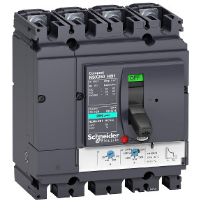 Interruptor automático Compact NSX100HB1 - TMD - 63 A - 4 polos 4R ref. LV433215 Schneider Electric [PLAZO 3-6 SEMANAS]