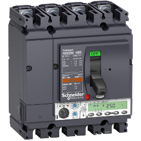 Interruptor automático Compact NSX100HB2 - Micrologic 5.2 E - 100 A - 4 polos 4R ref. LV433340 Schneider Electric [PLAZO 8-15 DI