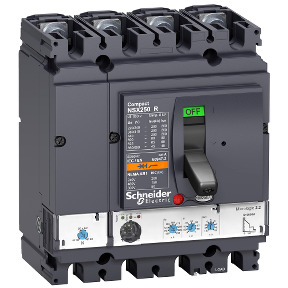 Interruptor automático Compact NSX100R - Micrologic 2.2 - 100 A - 4 polos 4R ref. LV433273 Schneider Electric [PLAZO 3-6 SEMANAS