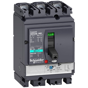 Interruptor automático Compact NSX250HB1 - MA - 150 A - 3 polos 3R ref. LV433502 Schneider Electric [PLAZO 3-6 SEMANAS]