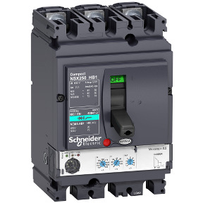 Interruptor automático Compact NSX250HB1 - Micrologic 2.2 - 160 A - 3 polos 3R ref. LV433542 Schneider Electric [PLAZO 8-15 DIAS