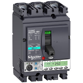 Interruptor automático Compact NSX250HB1 - Micrologic 6.2 E - 100 A - 3 polos 3R ref. LV433554 Schneider Electric [PLAZO 8-15 DI