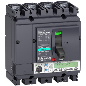 Interruptor automático Compact NSX250HB1 - Micrologic 6.2 E - 250 A - 4 polos 4R ref. LV433559 Schneider Electric [PLAZO 8-15 DI