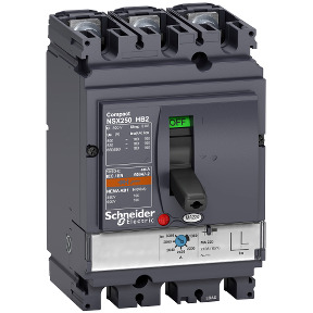 Interruptor automático Compact NSX250HB2 - MA - 150 A - 3 polos 3R ref. LV433504 Schneider Electric [PLAZO 3-6 SEMANAS]