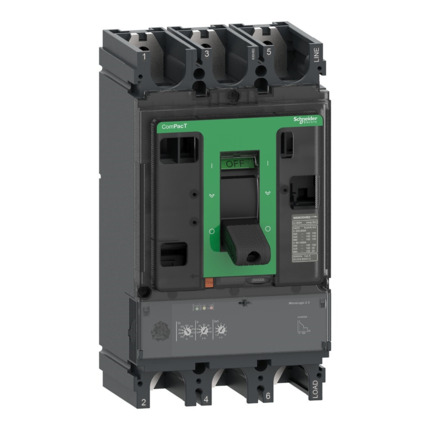 Compra Interruptor automatico ComPacT NSX630N 50kA AC 3P3R 630A Micrologic 2.3 ref. C63N32D630 Schneider Electric al mejor precio | Cadenza Electric