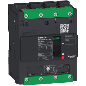 interruptor automático Compact NSXm 160A 4P 16kA a 380/415V(IEC) Borne EverLink ref. LV426129 Schneider Electric [PLAZO 8-15 DIA