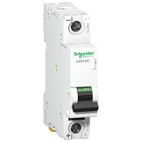 Interruptor automático especial de CC - C60H - 250 V - 1P - 0,5 A - curva C ref. A9N61500 Schneider Electric