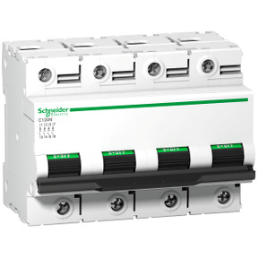 Interruptor automático magnetotérmico C120N - 4P - 63A - curva D ref. A9N18390 Schneider Electric [PLAZO 3-6 SEMANAS]