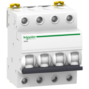 Interruptor automático magnetotérmico - iK60N - 4P - 6 A - curva C ref. A9K17406 Schneider Electric