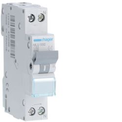 Interruttore Magnetotermico Serie MN, 1P+N, 40A, Curva C, 6kA - Interruttore Affidabile