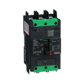 Interruptor automático PowerPact BD 18kA TM15D 3P tornillo ref. BDF36015 Schneider Electric [PLAZO 3-6 SEMANAS]