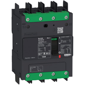Interruptor automático PowerPact BD 18kA TM15D 4P tornillo ref. BDF46015 Schneider Electric [PLAZO 3-6 SEMANAS]