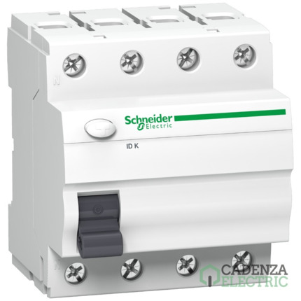 Compra Interruptor diferencial; Acti9 ID-K; 4P; 63A; 30 mA AC ref. A9Z05463 Schneider Electric al mejor precio | Cadenza Electric